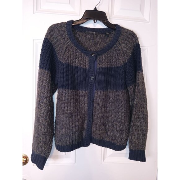 Maison Scotch & Soda Varsity Cardigan Sweater Womens Size 1 Wool Blend - Picture 1 of 5